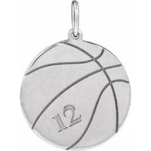 Load image into Gallery viewer, Engravable Sports Pendant
