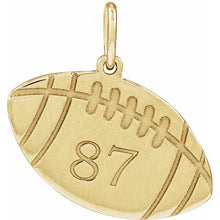 Load image into Gallery viewer, Engravable Sports Pendant