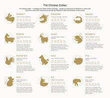 Load image into Gallery viewer, Chinese Zodiac Medallion