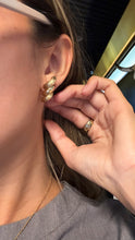 Load image into Gallery viewer, Cavatappi Pasta Noodle Spiral Statement Earrings