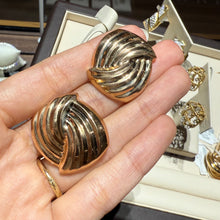 Load image into Gallery viewer, Knot Puffy Statement Earrings