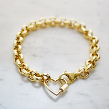 Load image into Gallery viewer, Faceted Rolo Bracelet