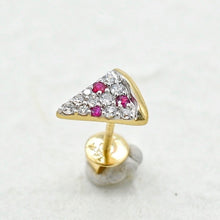 Load image into Gallery viewer, Pep Pizza Earring Stud