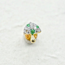 Load image into Gallery viewer, Shroomy Emerald Mushroom Charm or Earring