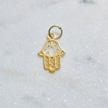 Load image into Gallery viewer, Hamsa Hand of Protection Earring Charm