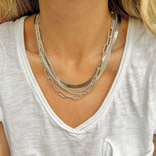 Load image into Gallery viewer, Bigger Herringbone Necklace