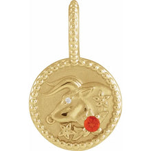 Load image into Gallery viewer, Zodiac Signs with Astrology Birthstone
