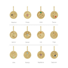 Load image into Gallery viewer, Zodiac Signs with Astrology Birthstone
