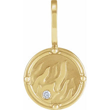 Load image into Gallery viewer, Air Earth Fire Water Medallion
