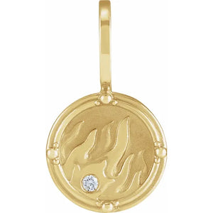 Air Earth Fire Water Medallion
