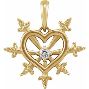 "Emotional Trauma" Diamond Heart and Daggers