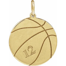 Load image into Gallery viewer, Engravable Sports Pendant
