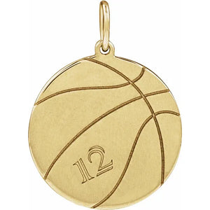 Engravable Sports Pendant