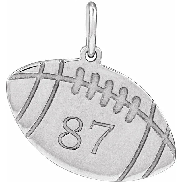 Engravable Sports Pendant