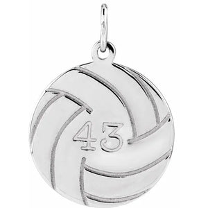 Engravable Sports Pendant