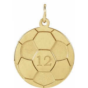 Engravable Sports Pendant