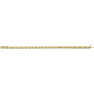 7 1/8 CTW Multi-Shape Lab Diamond Bezel Bracelet