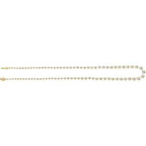 6 3/4 CTW Lab-Grown Diamond Graduated 16" 14k Yellow Gold Necklace