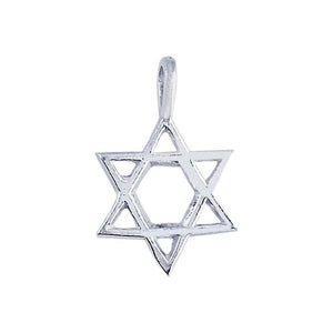 Star of David Magen David "Petite" Charm Sterling Silver