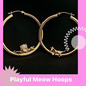 Playful Meow Hoops