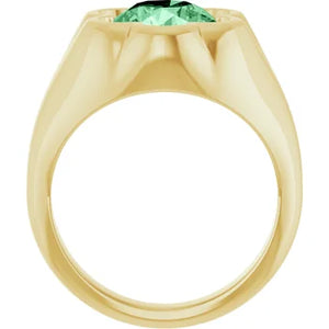 Flower Power Chunk - 2ct Fancy Green Lab-Diamond