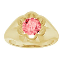 Load image into Gallery viewer, Flower Power Chunk - 1ct Fancy Pink Lab-Diamond
