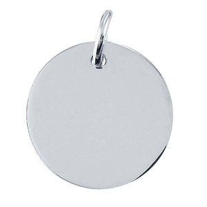 Round Charm - Engravable