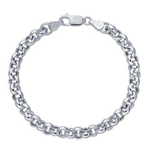 Load image into Gallery viewer, Hollow Round Rolo Chain Bracelet
