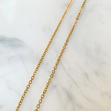 Load image into Gallery viewer, 18k Round Open Link Chain Necklace
