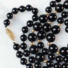 Load image into Gallery viewer, Onyx &amp; 14k Necklace
