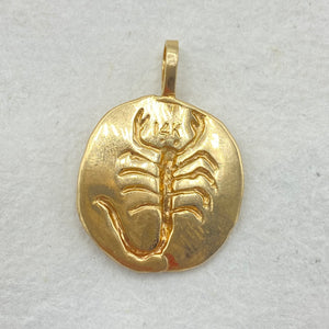 Scorpio Scorpion Medallion