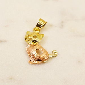 Wiggly Kitty Cat Charm
