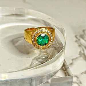 Juicy Gemstone Diamond Ring