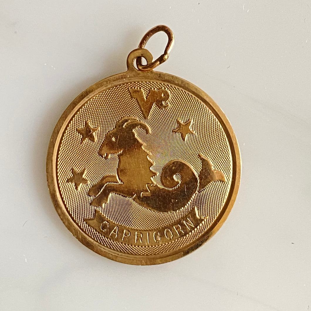 Capricorn Medallion