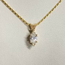 Load image into Gallery viewer, .72CTW Marquise Diamond Necklace
