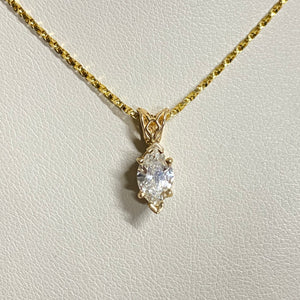 .72CTW Marquise Diamond Necklace