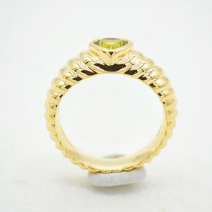 Tiffany & Co Peridot Ring 18k