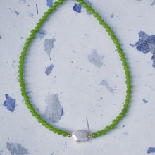 Load image into Gallery viewer, Jade Pearl Necklace

