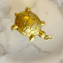Load image into Gallery viewer, Puffy Turtle Charm
