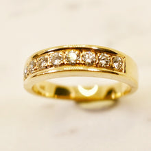 Load image into Gallery viewer, .50 ct Genuine Diamond Band 14k
