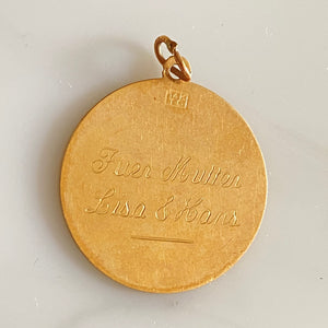 Capricorn Medallion
