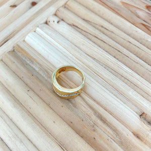Diamond Wave Ring