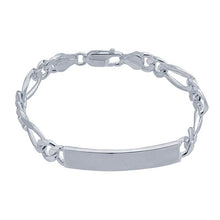 Load image into Gallery viewer, Figaro Bracelet - Engravable
