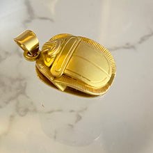Load image into Gallery viewer, 18K Scarab Pendant
