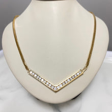 Load image into Gallery viewer, 2 CTW Diamond Chevron Necklace
