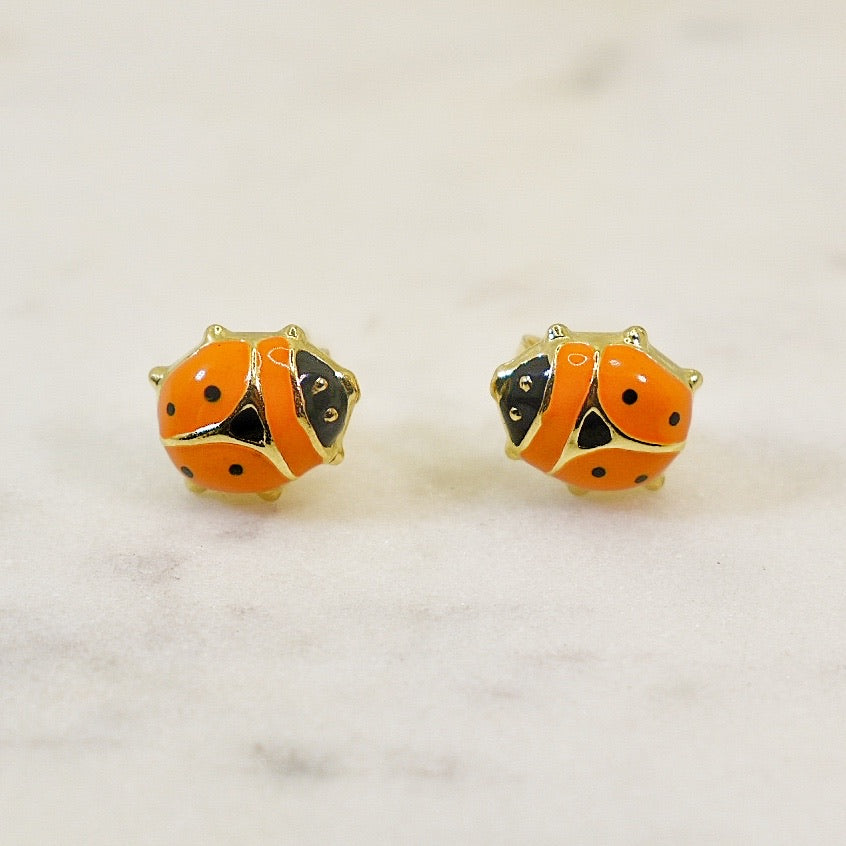 Ladybug Studs