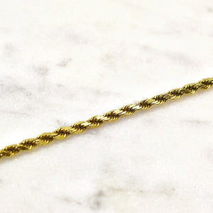 Heavy Rope Chain Necklace