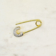 Load image into Gallery viewer, Diamond Safety Pin
