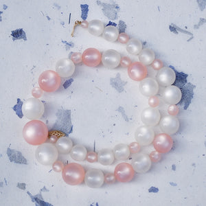 Lucite Bead Necklace