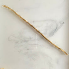 Load image into Gallery viewer, 18k Rainbow Gemstone Tennis Bracelet
